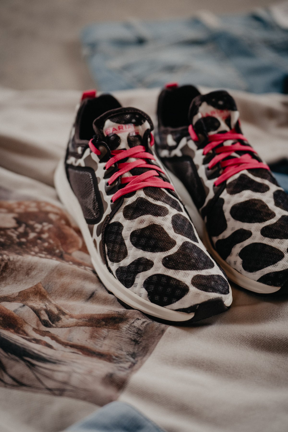 Ariat Cowprint Athletic Trainer Shoe (Sizes 6 ONLY)