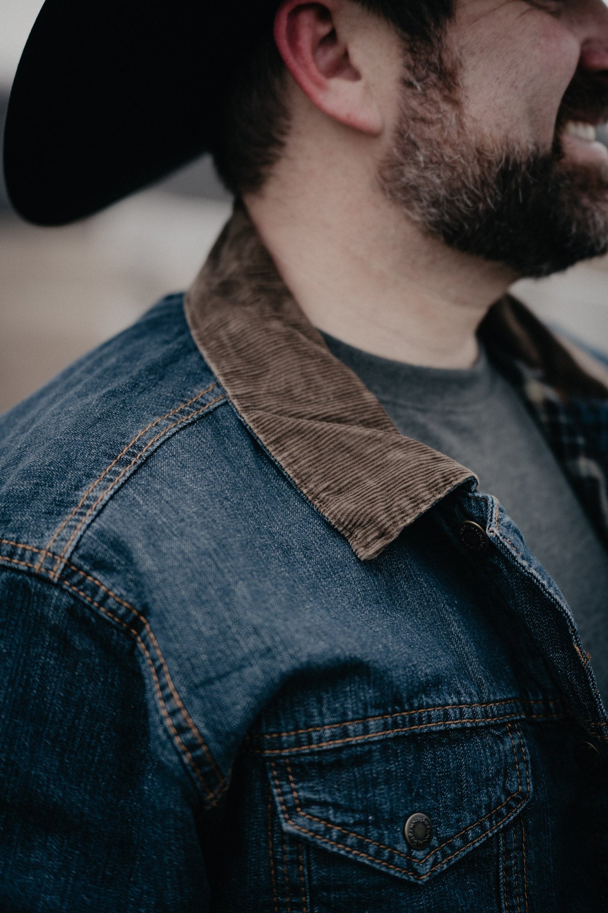 Men's Blanket Lined Wrangler Denim Jacket (S-XXL)