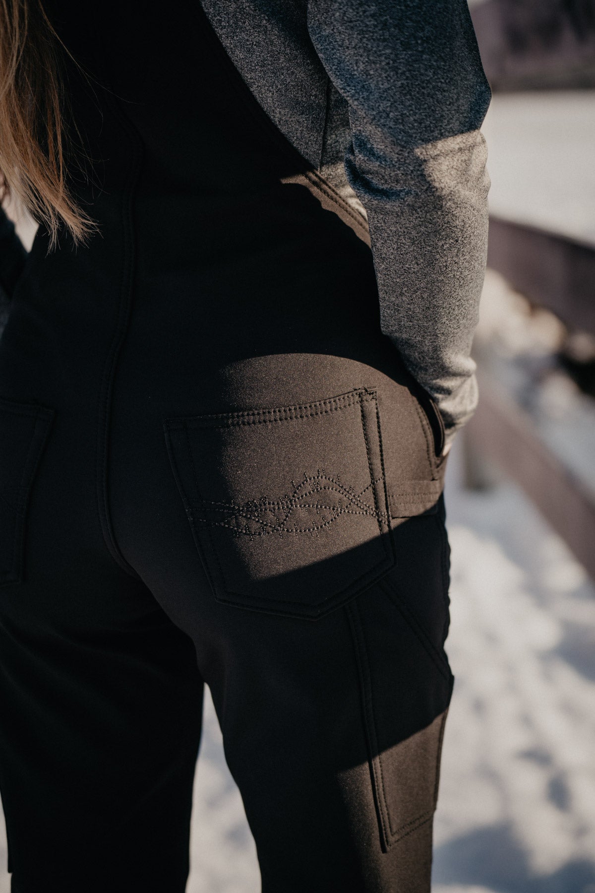 Cowgirl Tuff Fleece Lined Microfibre Winter Bibs (1 L Only)