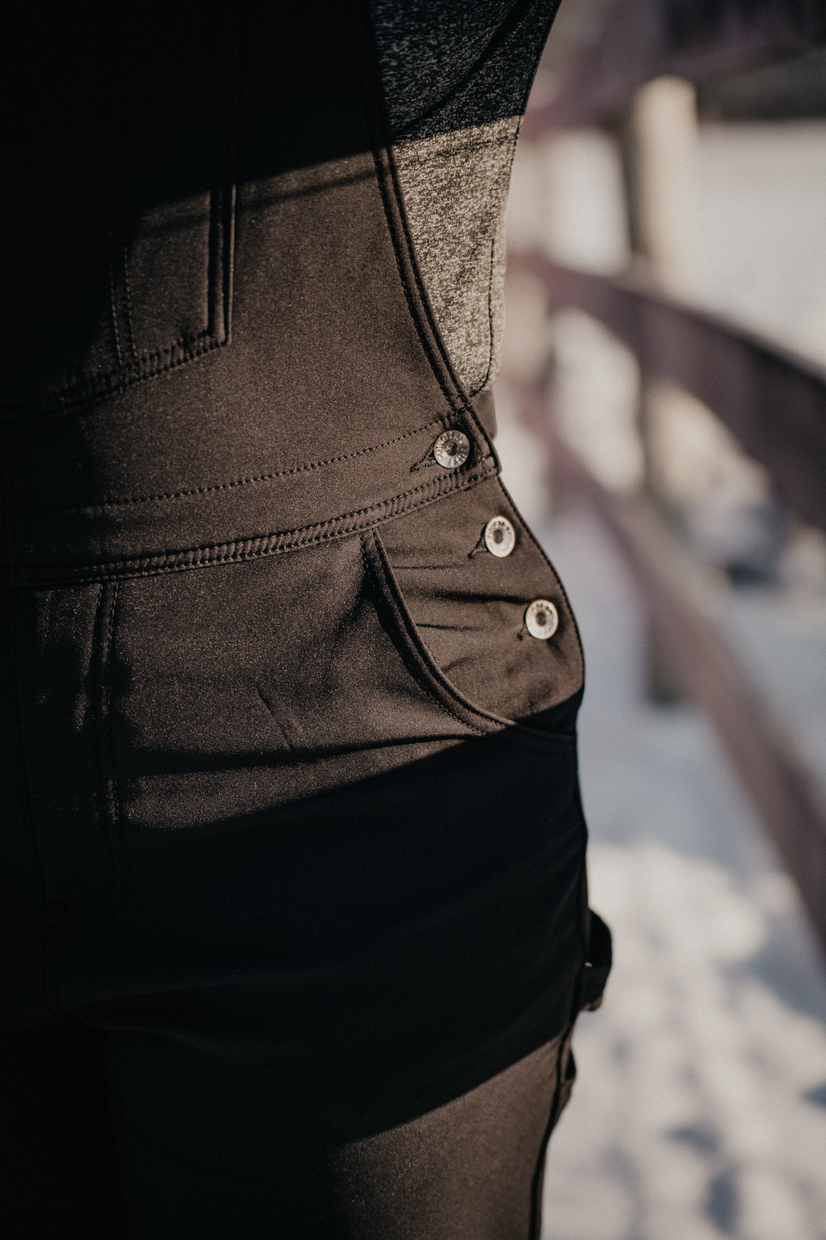 Cowgirl Tuff Fleece Lined Microfibre Winter Bibs (1 L Only)