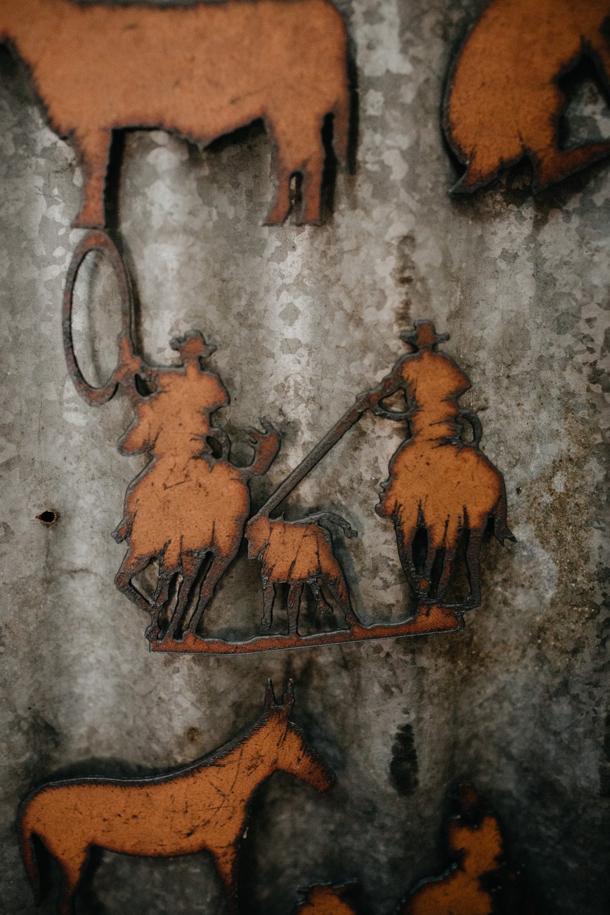 Iron Western And Farming Magnets (Various Shapes)