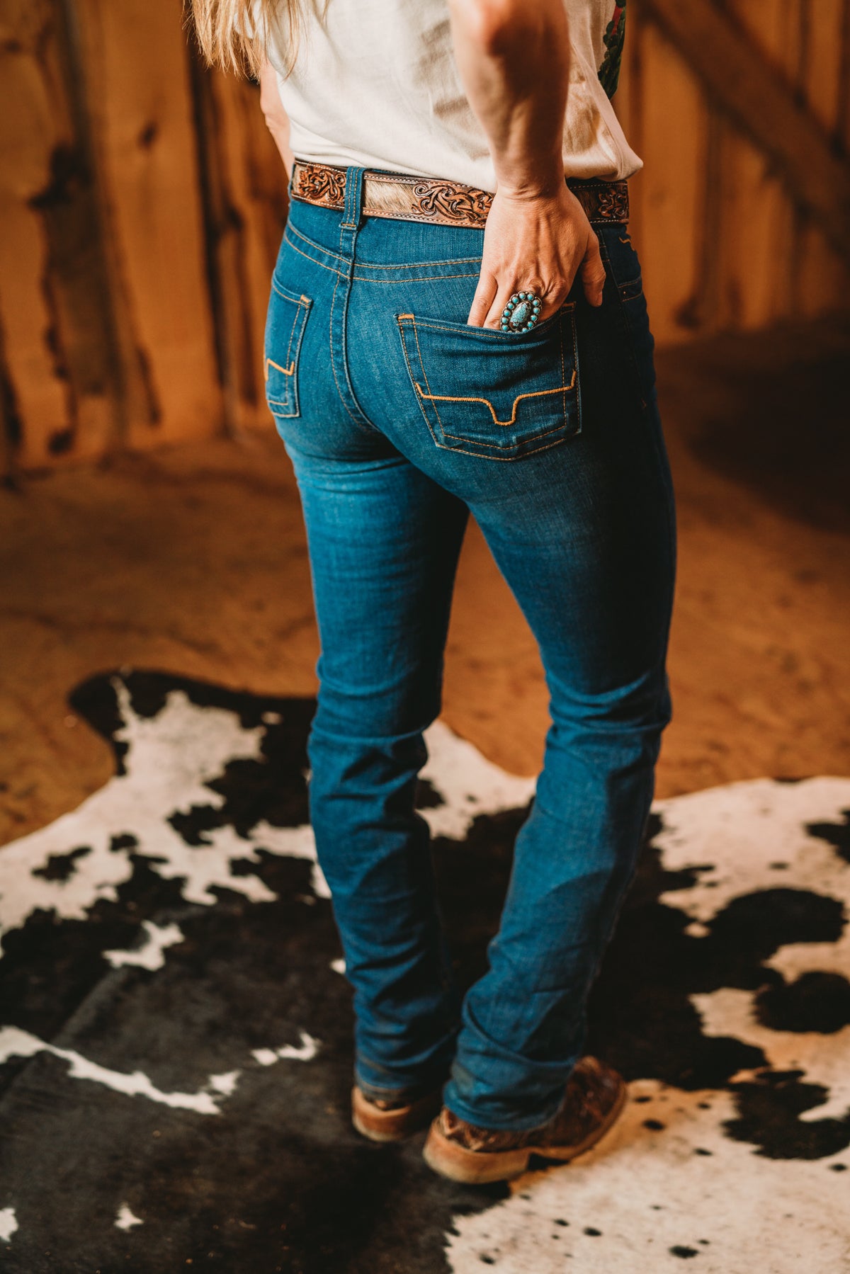 Betty 17 Premium Perfect Rise Straight Leg Jean by Kimes Ranch