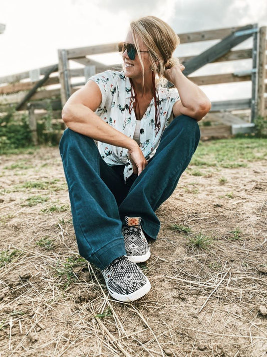 Lola Mid Rise Trouser Jean by Kimes Ranch