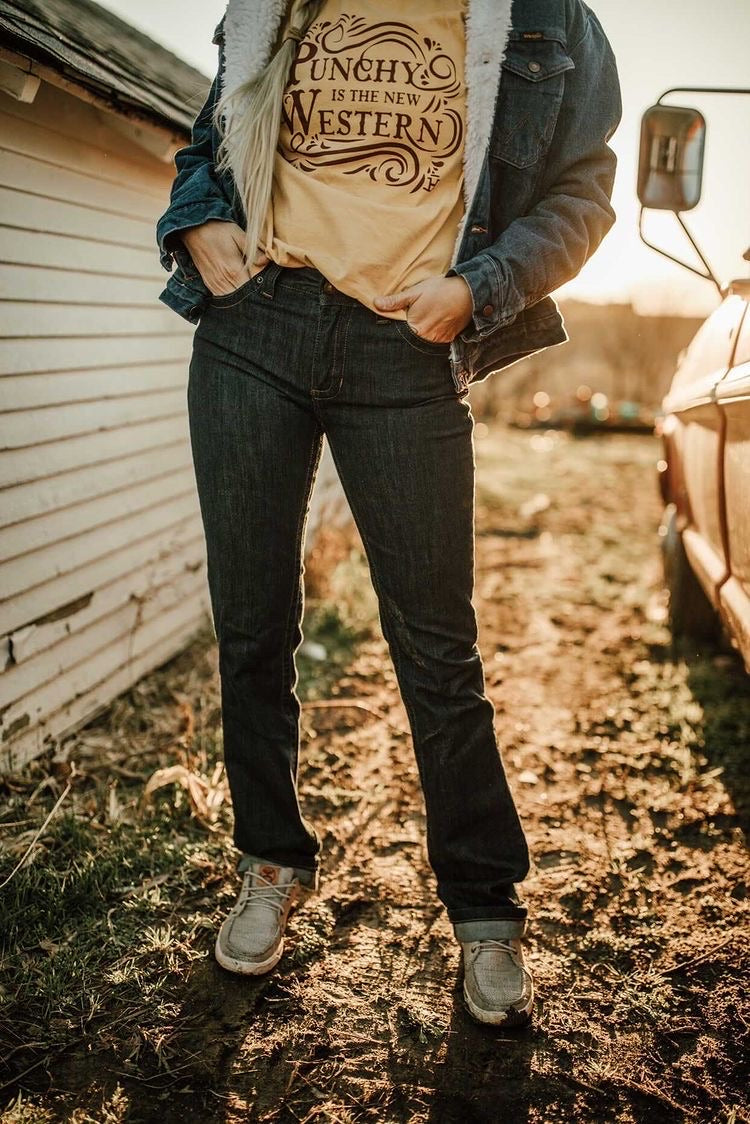 Betty Perfect Rise Straight Leg Jean by Kimes Ranch